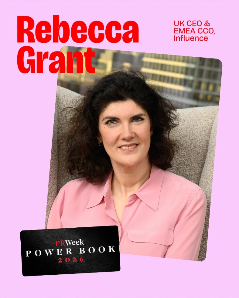 Huge congratulations to Rebecca Grant and Tom Malcolm, named to the 2026 @PRWeekUK Power Book!